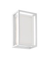 CHAMONIX * APLIQUE EXTERIOR BLANCO  LED IP65 - 9W - 3000K